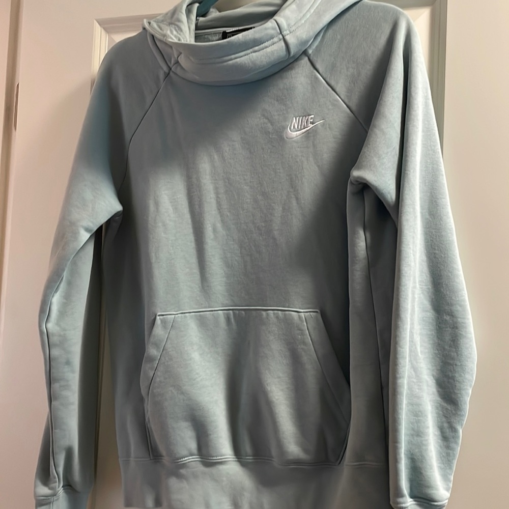 Nike sweatshirt aqua blue size small